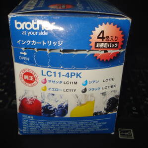 【ジャンク品】 使用期限切れ brother LC11-4PK インクカートリッジの画像2