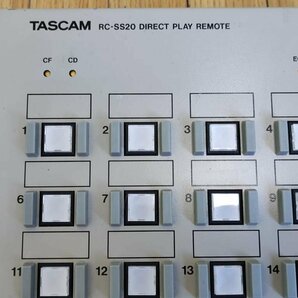 ★TASCAMタスカム 業務用ポン出しリモートコントローラー RC-SS20②の画像3