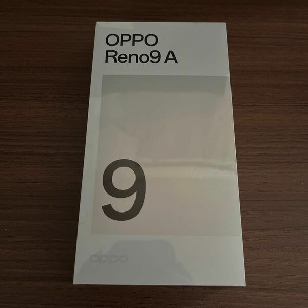 oppo reno 9a 新品未開封シュリンク付き　ワイモバイル　 ムーンホワイト