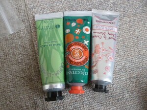  L'Occitane hand cream together 