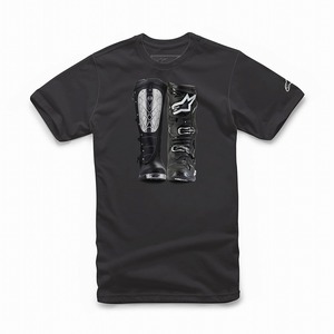 アルパインスターズ 1212-72026-10-S ビクトリールーツ Tシャツ ブラック S ロゴT 半袖 バイクウェア ダートフリーク