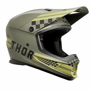 THOR 0110-8147 24モデル SECTOR2 SG ヘルメット COMBAT アーミー/ブラック M(57-58cm) バイク ライディング 頭 保護