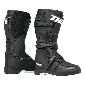 Thor 3410-2933 Blitz XR Ltd Boots Black/White 12 (27,5-28,5 см) MX Flat Sepication Speciation Speciation Bike Riding Those Прогулка легко пройти легкий вес.