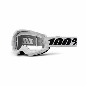 100% 50027-00019 24モデル ストラータ2 ゴーグル ホワイト バイク 目 保護 紫外線