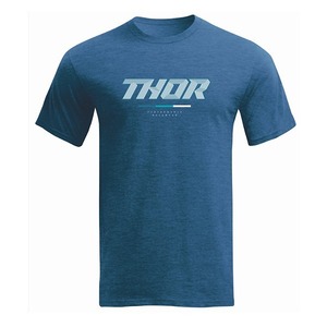 THOR ソアー 3030-22490 CORPO Tシャツ ネイビー M 半袖 ロゴT バイクウェア ウエストウッド