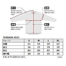 THOR ソアー 2910-7162 TERRAIN EDジャージ ブラック/チャコール L 長袖 バイクウェア ウエストウッド_画像3