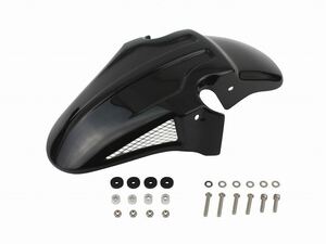 ポッシュ (POSH) バイク用品 3D-TECH フロントフェンダー ZRX1100/1200 (-2008年) | ZRX1200DAEG (2009-2016年) ブラックゲルコート 072106-2B