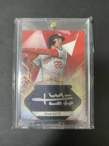 Juan Soto 2020 TOPPS DIAMOND ICONS SILVER INK AUTO 5枚限定　RED 直筆サイン