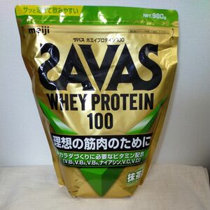 SAVAS ザバスホエイプロテイン100　抹茶風味 ザバス 理想の筋肉 明治ザバス