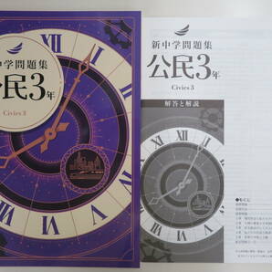 ★新品・2024最新版★　新中学問題集【標準編】 社会「公民」　中学３年生