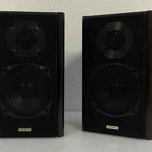 サ6419M★オンキョー ONKYO D-200 ll Liverpool 2ウェイ・2スピーカー 防磁設計 同番シリアル ペア★の画像5