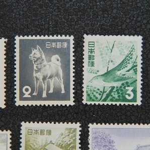 【普15】第2次動植物 18種完 1952-59年 未使用【型価4.1万】の画像2