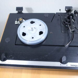 ◎ トーレンスＴＨＯＲＥＮＳ ＴＤ３２０＋ＳＭＥ３００９Ｒブラック セミオートレコードプレイヤー  動作品 ◎の画像9