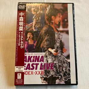 【G886】中森明菜ライブ DVD LIVE 