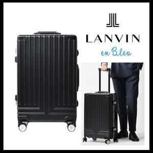 ○★新品 未使用 LANVIN en Bleu ヴィラージュキャリーMサイズ 黒○●