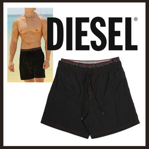 0* новый товар не использовался DIESEL Dolphin стандартный шорты для серфинга Layered способ море хлеб M0*