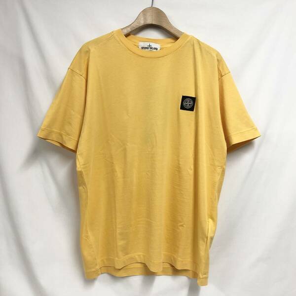 ○★新品未使用　STONE ISLAND（ストーン・アイランド）　Tシャツ　M　イエロー★○