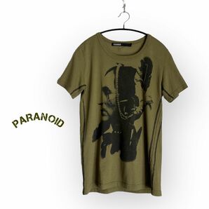 PARANOID ネイティブアメリカンプリントTシャツ