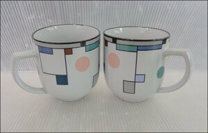 Bana8◆Noritake/ノリタケ 8692 ストーンウェア マグカップ 2個セット