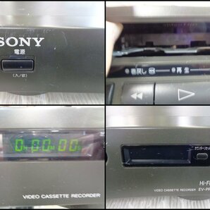 Bana8◆ジャンク◆SONY/ソニー Hi8 8ミリビデオ/ビデオカセットレコーダー EV-PR2 00年製の画像6