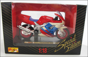 Bana8◆未開封◆Maisto マイスト 1:18 YAMAHA ヤマハ FZR600R バイク