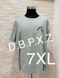 D.B.P.X.Z メンズ半袖 超特大 半袖Tシャツ サイズ、7XL 送料無料　即決　半袖Tシャツ