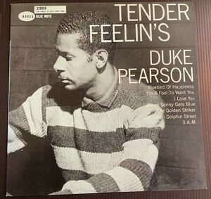 Duke Pearson/Tender Feelin's★デューク・ピアソン Blue Note BST84035 東芝 日本盤 中古アナログレコード