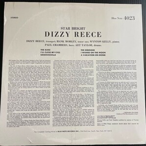 Dizzy Reece/Star Bright★ディジー・リース Blue Note US盤2005年再発 中古アナログレコードの画像2