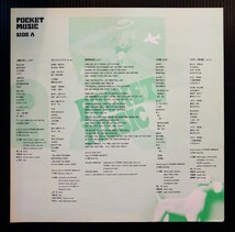 山下達郎★「POCKET MUSIC」ポケット・ミュージック★MOON-28033 帯あり 中古アナログレコード_画像4