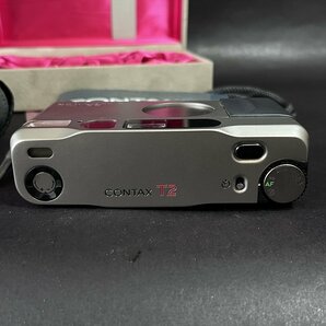 ◆ CONTAX コンタックス T2 見た目良好 電源入らず 要修理ジャンク 付属品多数 ◆の画像6