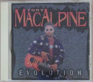 TONY MACALPINE / トニー・マカパイン＜＜EVOLUTION /イヴォルーション＞＞　ギターインスト　帯付き　国内盤　　　