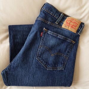 2021年製 Levi's 505濃紺ジーンズ/デニム 古着/実寸W37L31【YLV2182】