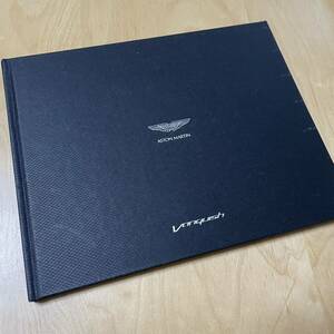  Aston Martin vanquish hard cover catalog Japanese edition ASTON MARTIN Aston Martin 