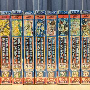 【VHS】デジモンアドベンチャー02 レンタル落ち 全12巻セットの画像1