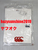 カンタベリー CANTERBURY Tシャツ WHITE 白 半袖 サイズ SIZE XL_画像2