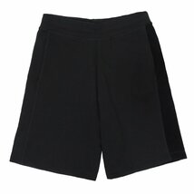 美品 モンクレール PANTALONE CORTO ロゴワッペン パイル 切替 スウェット トラック ショート ハーフ パンツ 46343_画像2