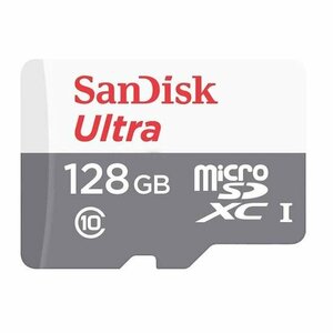 新品 SanDisk Ultra microSDカード microSDXC 128GB クラス10 UHS-I 100MB/s SDSQUNR-128G-GN6MN