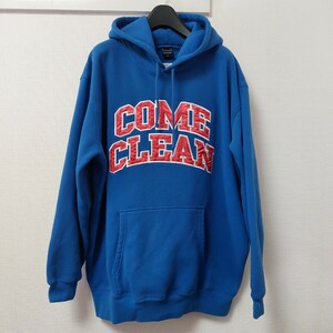 アップルバム パーカー APPLEBUM Come Clean Sweat Parka メンズ スウェット プルオーバー フーディー 青 XXL 06D1401