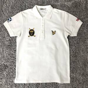 [ free shipping ]LYLE&SCOTT <la il and Scott > polo-shirt size S polo-shirt with short sleeves men's 