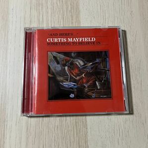 廃盤 国内盤 CD Curtis Mayfield『Something To Believe In』VICP-60385 カーティス・メイフィールドの画像1