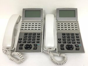 NTT ビジネスフォン NX2-(24)STEL-(1)(W) 電話機 2台セット