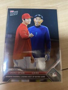 大谷翔平 topps Now 2023 イチロー