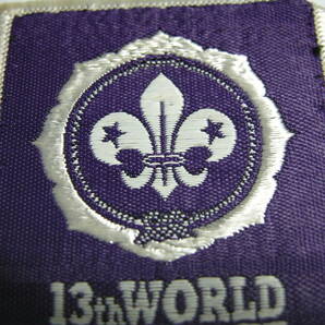 昭和レトロ1970年代【13th WORLD JAMBOREE／1971NIPPON／ワールドジャンボリー／日本／ワッペン／袋なし】クリックポスト他の画像2