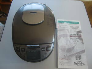 * Hitachi IH jar rice cooker RZ-KG10J 5.5... black pressure iron boiler pressure & steam USED*