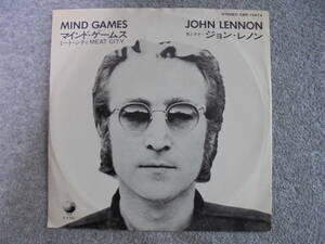 EPレコード　ジョン・レノン　「マインド・ゲームス」　中古良品