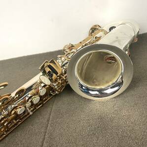 ●WONGFUL SaxPlayHouse ALTO SAX TAIWAN アルトサックス シルバー ゴールド 彫刻 ハードケース YANAGISAWA ヤナギサワ 管楽器●の画像10