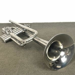 ●YAMAHA YTR-135 TRUMPET ヤマハ トランペット シルバー ハードケース 管楽器 YTR135●の画像4