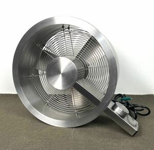 * rare STADLER FORM Q-fan SILVER start gong - foam cue fan stainless steel circulator in dust real design electric fan *