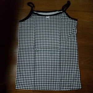 160 Check Pattern Camisole