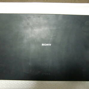 【送料300円】SONY Xperia Z2 Tablet SGP511 J2/B 16GB Wi-Fiモデル ソニー タブレット 黒色 備品付き 画面下部に横線ありの画像3